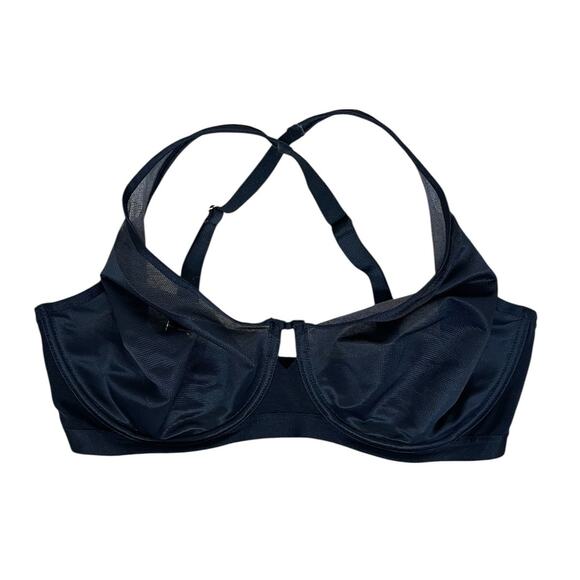 Soma Unbelievable Lift Scoop Balconette Unlined Bra Black Size 36DDD - Picture 2 of 11